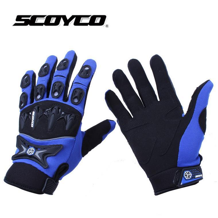 Перчатки кросс Scoyco MX47 Синие