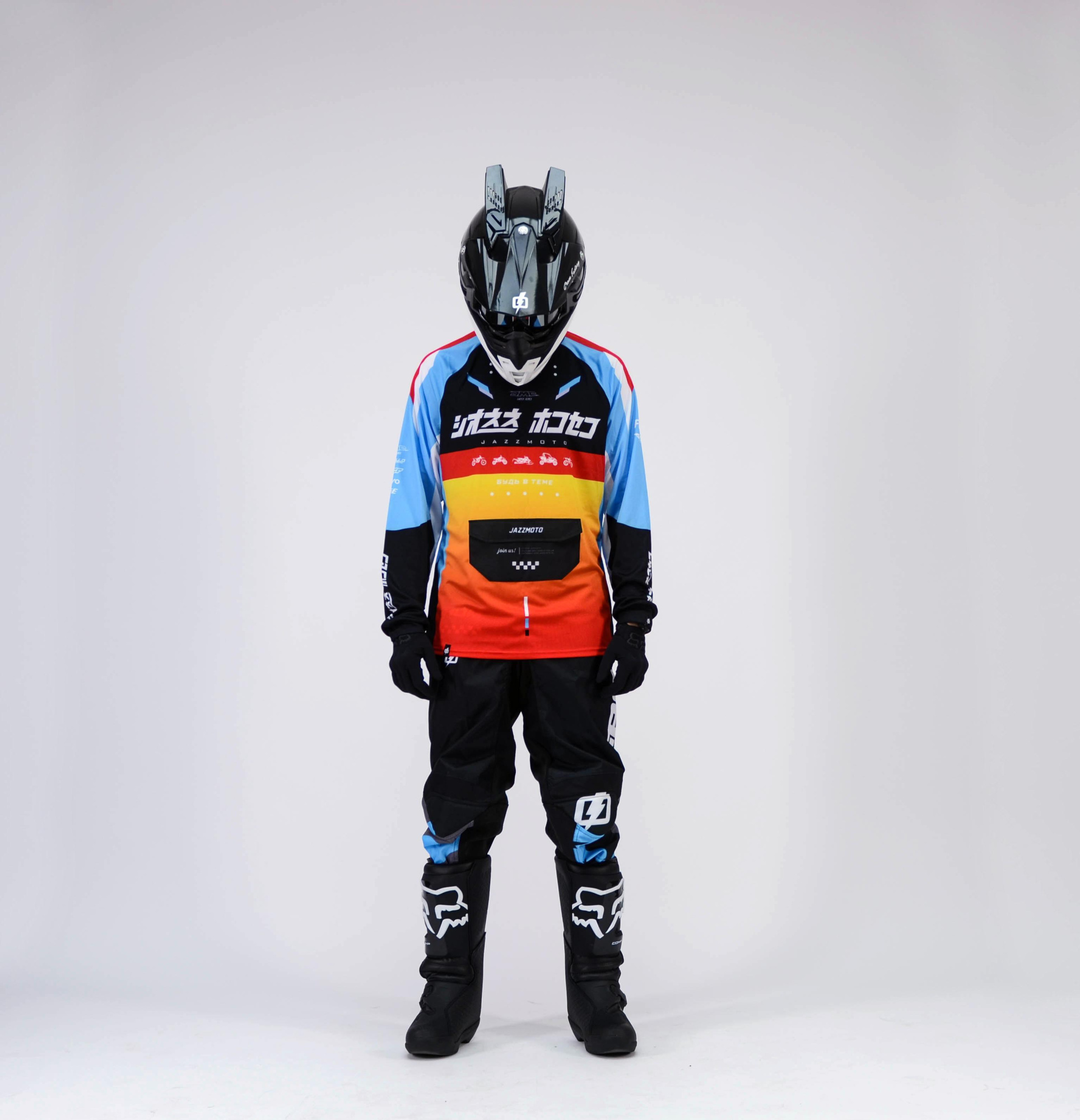Джерси с карманом JAZZMOTO Helm Sunrise